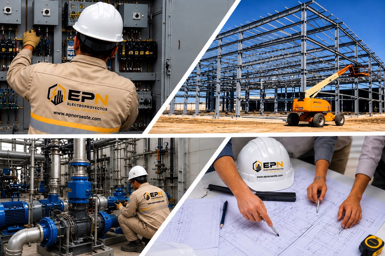 EPN Electroproyectos del Noroeste - servicios de construcción y mantenimiento industrial